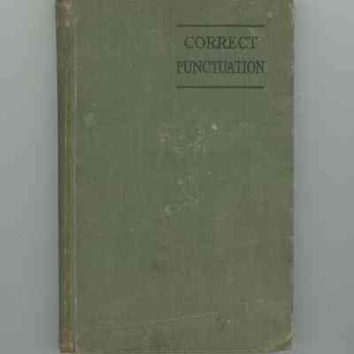 Correct Punctuation