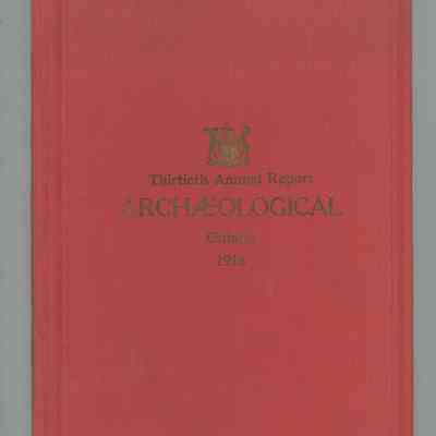Archaeological Ontario 1918