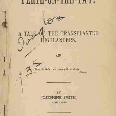 "Perth-On-The-Tay: A Tale of the Transplated"