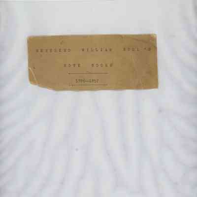 Reverend William Bell's Note Books 1786-1857