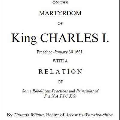 "Sermon on the Martyrdom of King Charles I"