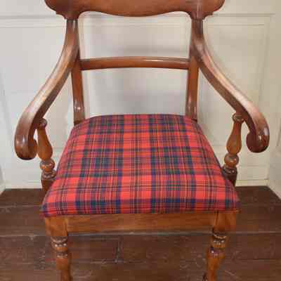 Regency Arm Chair with Matheson Tartan