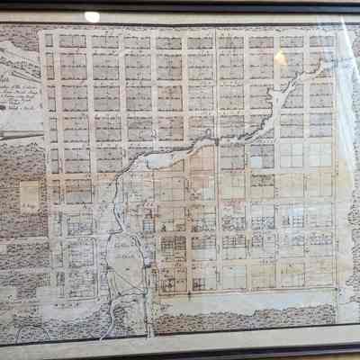 Map of Early Perth Settlement