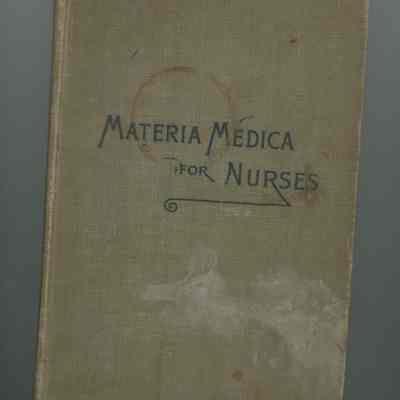 "Materia Medica for Nurses"