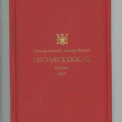 Archaeological Ontario 1915