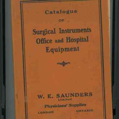 Catalogue of Surgical Instruments Office and Hospital Equipment