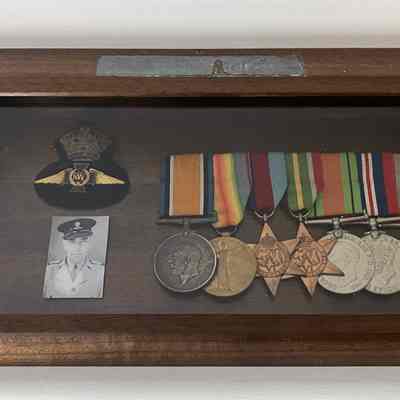 WW1 & WW2 Boxed Memorabilia