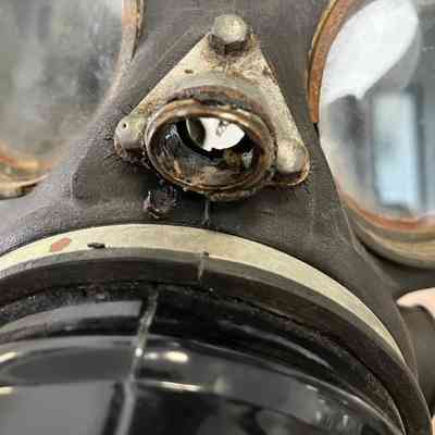 2023.208.3: Close-up of flapper valve (minus rubber attachment) showing bolts