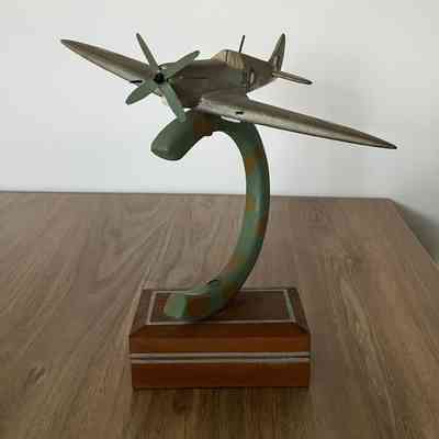 Handcrafted Wooden Spitfire