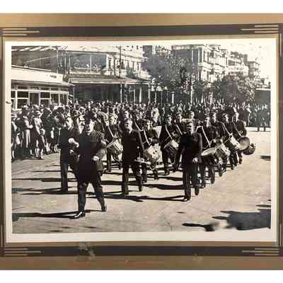 Australia Day March 1943, King William Street, Adelaide