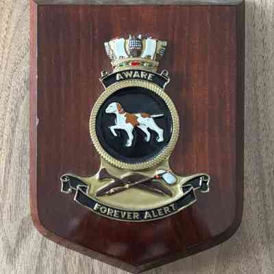 HMAS Aware Plaque