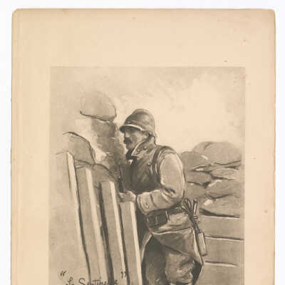 Set of Illustrations from FOR FRANCE ("C'EST POUR LA FRANCE")
