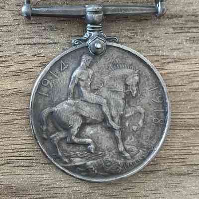 2023.11.2: Reverse of British War Medal.
