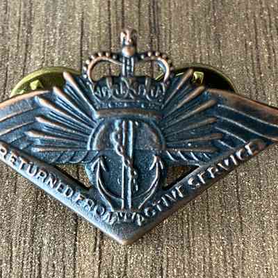 Returned From Active Service Badge