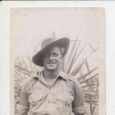 Unidentified Australian Soldier in Uniform