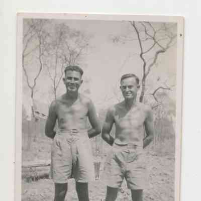 Two (2) Unidentified Australian 2nd AIF Soldiers
