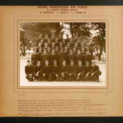 RAAF No. 4 Initial Training School "C" Squadron - Flight 4 - Course 52