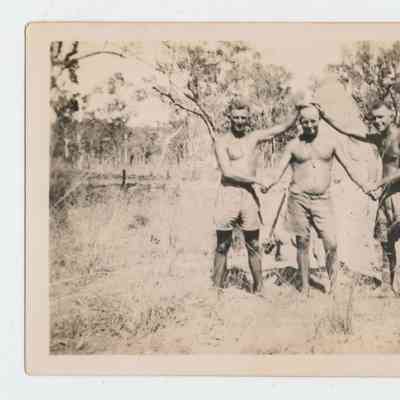 Three (3) Unidentified 2nd AIF Soldiers