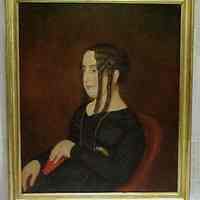 Portait Painting of Sara Ann Edwards Priest