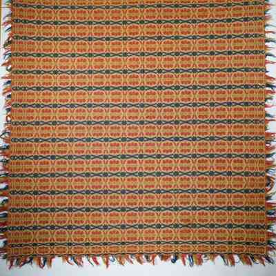 Geometric coverlet; starwork