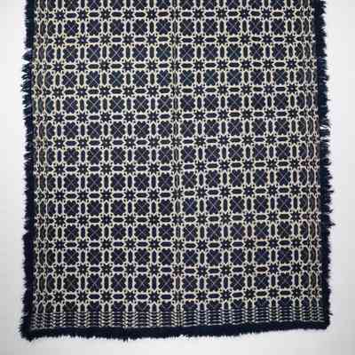 Geometric coverlet; starwork