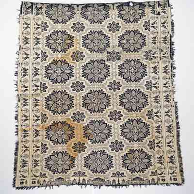 Ohio coverlet; doublecloth