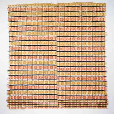 Geometric coverlet; starwork