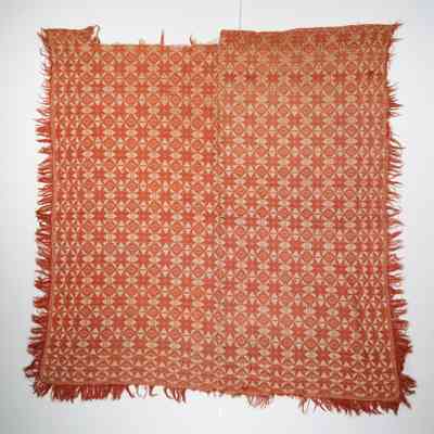 Geometric coverlet; starwork