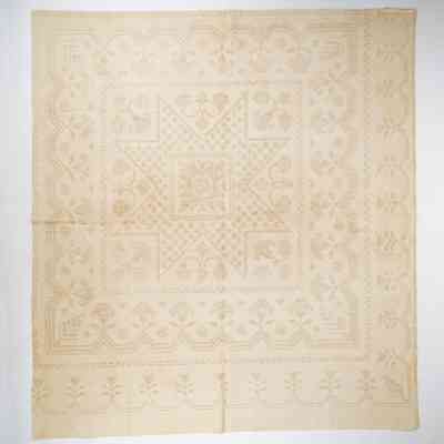 Coverlet, boutonné