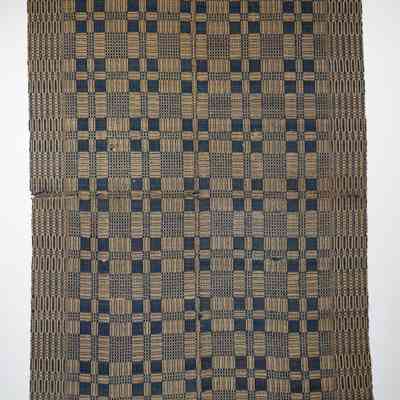 Geometric coverlet; overshot