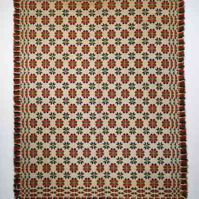Geometric coverlet; starwork