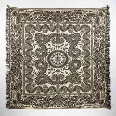 Tennessee coverlet by Maryville Woolen Mill