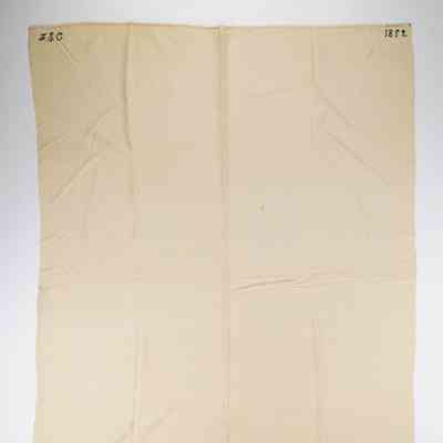 Geometric coverlet, twill