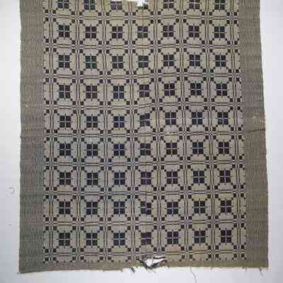 Geometric coverlet; gebrochene