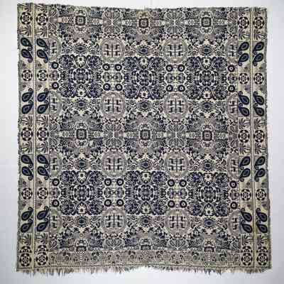 Ohio coverlet; doublecloth