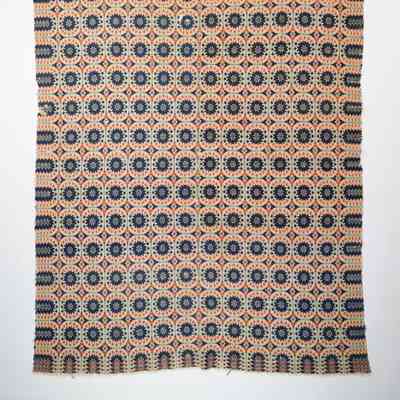Geometric coverlet; starwork