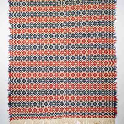 Geometric coverlet; starwork