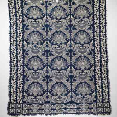 Ohio coverlet; doublecloth