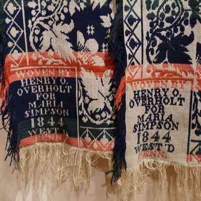 Coverlet photograph