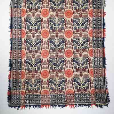 Ohio coverlet; doublecloth