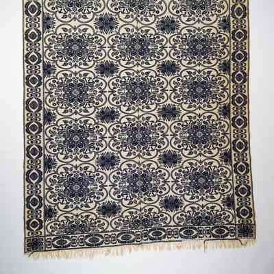 New York coverlet; doublecloth