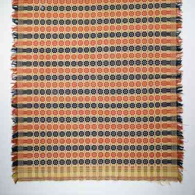 Geometric coverlet; starwork