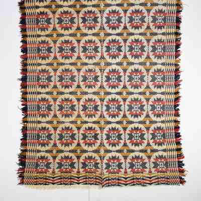 Geometric coverlet; starwork