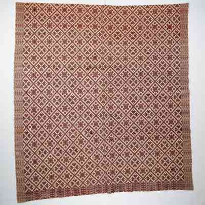 Geometric coverlet; starwork