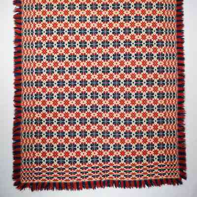 Geometric coverlet; starwork