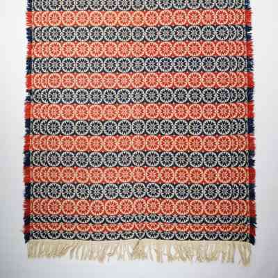 Geometric coverlet; starwork