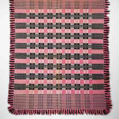 Geometric coverlet; overshot