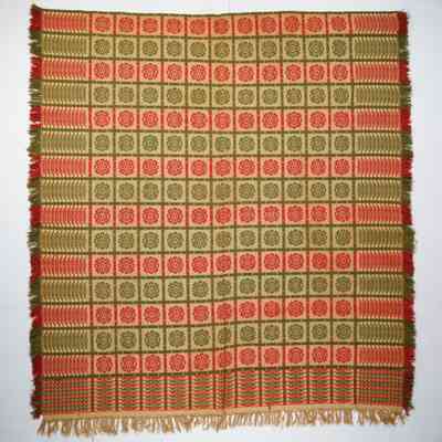 Geometric coverlet; starwork