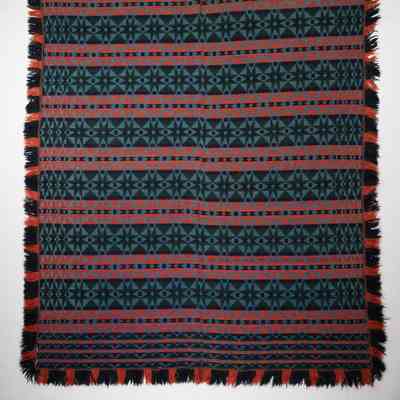 Geometric coverlet; starwork