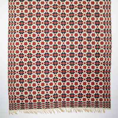 Geometric coverlet; starwork